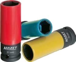 Hazet 903Spc/3 Kraftpipe Sett 3 Hoder Metrisk 17, 19, 21 mm 1/2" Håndverktøy Hazet 903Spc/3 Kraftpipe Sett 3 Hoder Metrisk 17, 19, 21 mm 1/2" Håndverktøy