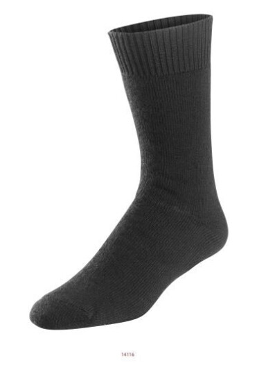 Snickers Workwear 9264 ProtecWork Strømpe svart, flammesikring 43-45, Klær