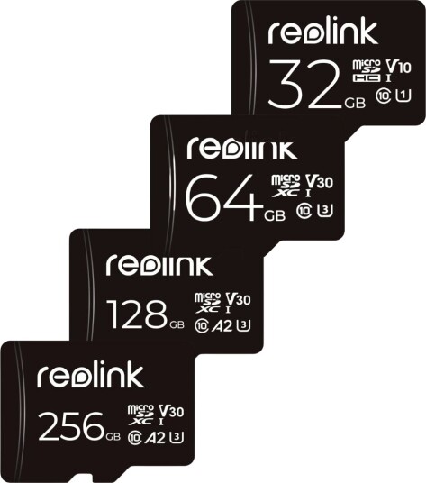 Reolink Minnekort for overvåkningskameraer 64 GB Sort Reolink Minnekort for overvåkningskameraer 64 GB Sort