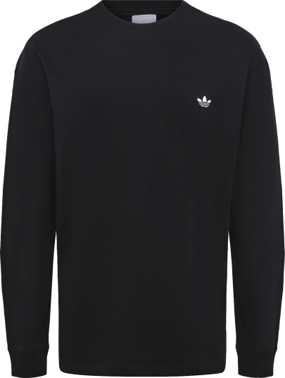 Adidas Originals Ess Ls Tee Black L