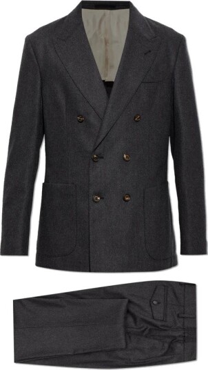 Eleventy, Herre, Dress, Grå, 2XL,