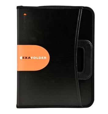 Konferansemappe Exactive A4 4 ringer sort