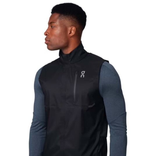 On Weather-Vest Herre Black M