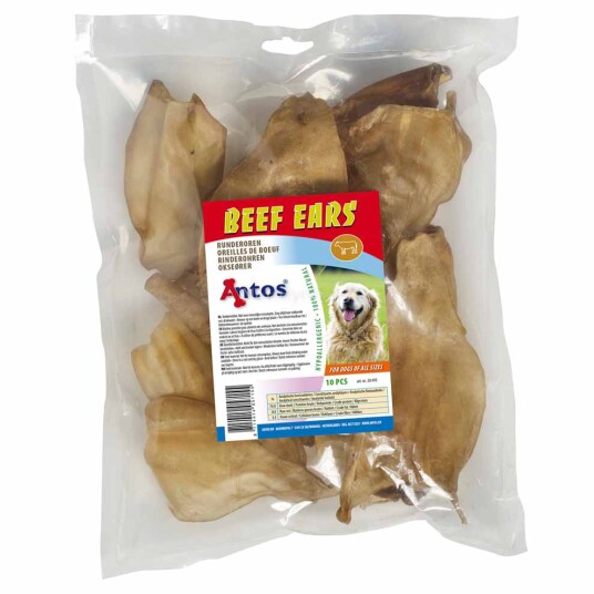 Antos Hundesnacks Okseører 10Stk