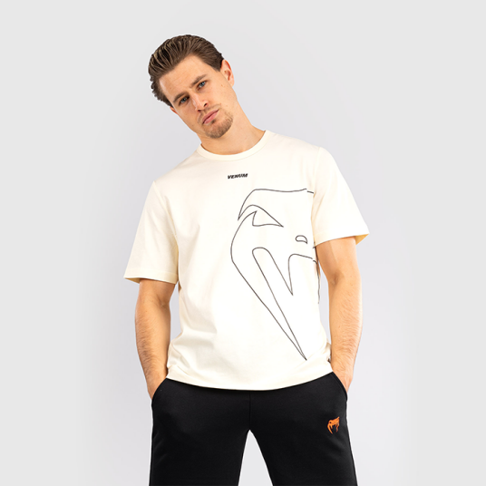 Venum Venum Giant Connect T Shirt Off White Vit Small