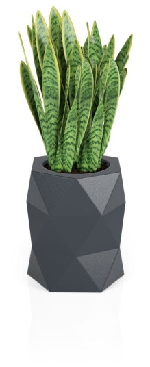 Selgro Design blomsterpotte MONUMO MODENA Antrasitt
