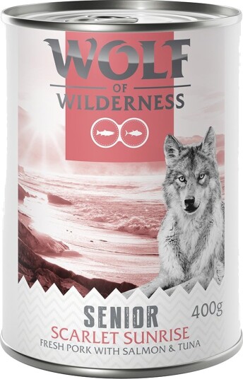 Wolf Of Wilderness Våtfôr Senior Red Meat Scarlet Sunrise 6 X 400 G