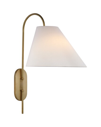 Kinsley vägglampa justerbar mässing Kinsley vägglampa justerbar mässing