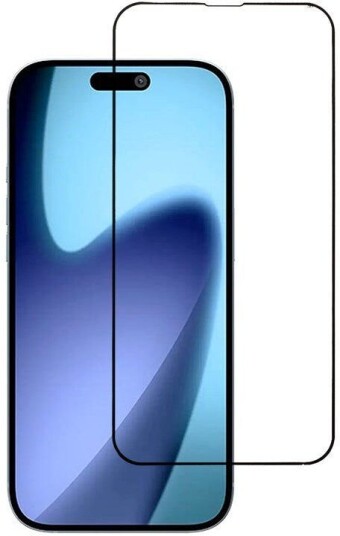 INCOVER iPhone 17 Pro Max Herdet Skjermbeskyttelsesglass Gjennomsiktig / Svart Kant