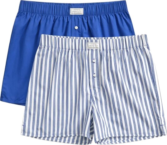 Gant Boxer Shorts 2 Pack Blue XL