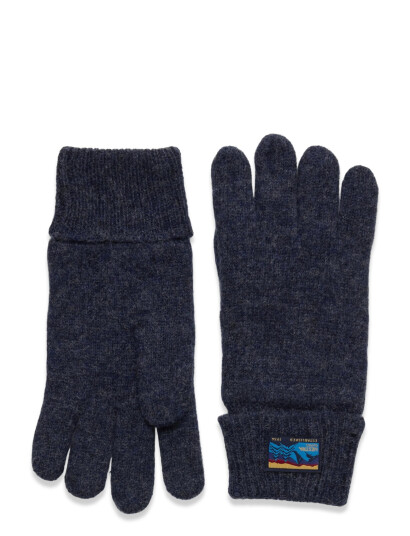 Hestra Raggwool Glove Beige - Navy - 7 Hestra Raggwool Glove Beige - Navy - 7