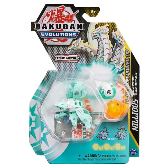 Bakugan Diecast Power Nillisious White 6063493