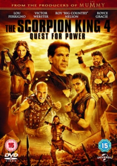 The Scorpion King 4 Quest For Power DVD The Scorpion King 4 Quest For Power DVD