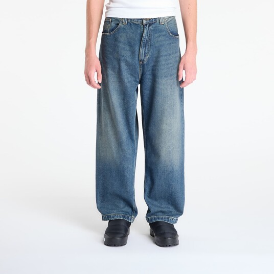 Bukser Carhartt WIP Brandon Pant Blue Worn Used Wash L Bukser Carhartt WIP Brandon Pant Blue Worn Used Wash L