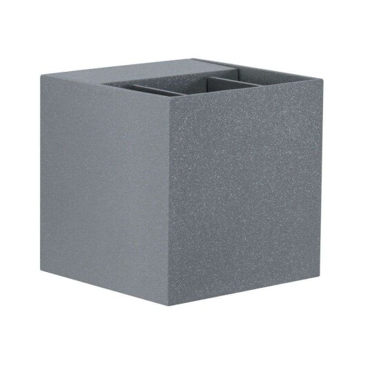 Paulmann - Cybo Utendørs Vegglampe 8x8 Grey Paulmann - Cybo Utendørs Vegglampe 8x8 Grey