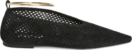 Jil Sander Dame Sko Svart 38 1/2 EU,