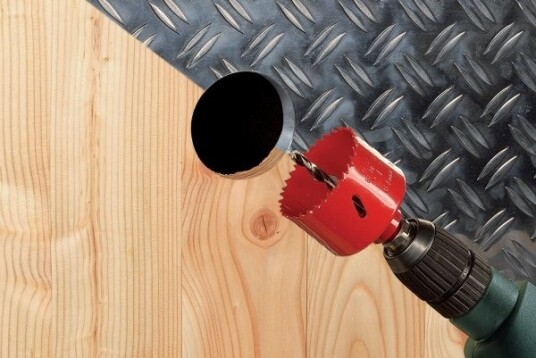 Wolfcraft Gmbh 4006885546509, Drill, Hullsag, Høyrehåndsrotasjon, 2,9 Cm, Metall, Tre, Sekskanttange Wolfcraft Gmbh 4006885546509, Drill, Hullsag, Høyrehåndsrotasjon, 2,9 Cm, Metall, Tre, Sekskanttange