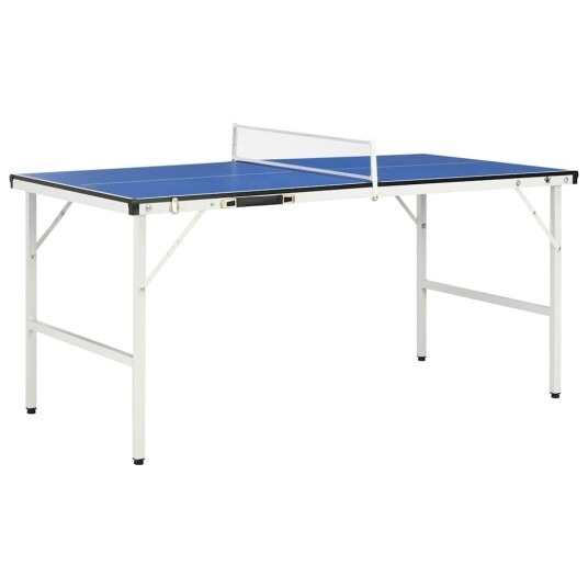 vidaXL Bordtennisbord med nett 152x76x66 cm blå vidaXL Bordtennisbord med nett 152x76x66 cm blå