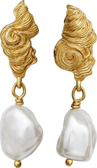 Maanesten Frigg Earring Øredobber Gull  female