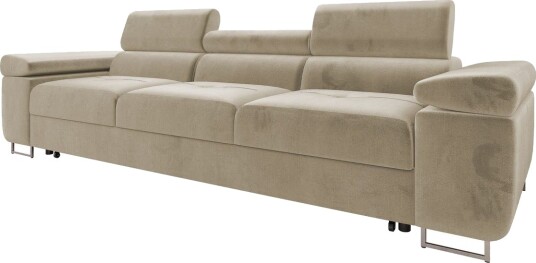 Gabina Sovesofa 3 seter i Plysj Beige