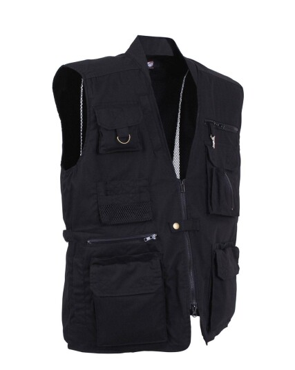 Rothco Low Profile Cargo Vest Svart
