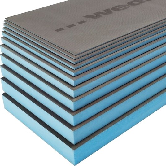 Wedi Våtromsplate s-foam 125x60x6mm