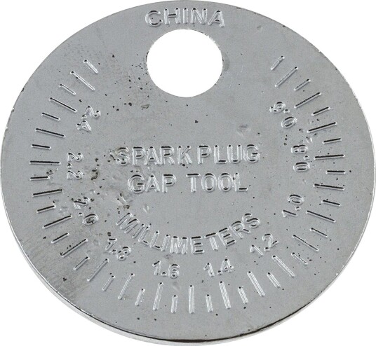 PELA Tennpluggmåler 494745 Tom Og mm PELA Tennpluggmåler 494745 Tom Og mm