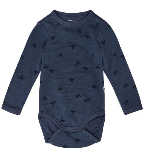 Hummel Vintage Indigo Mini Ull Body L/S 80 Hummel Vintage Indigo Mini Ull Body L/S 80