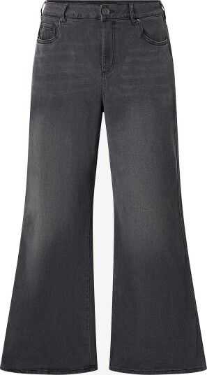 Zizzi Jeans Jsport Wide Jeans Grå