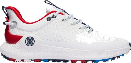 G/Fore MG4+ O2 Perf. Herr Hvit Golfsko herre Snow Classic Red