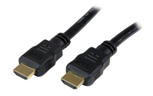 StarTech 0,5m High Speed HDMI-kabel 4K med gullplaterte kontakter - Svart
