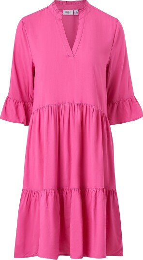 Saint Tropez Kjole EdaSZ Solid Dress Rosa Saint Tropez Kjole EdaSZ Solid Dress Rosa