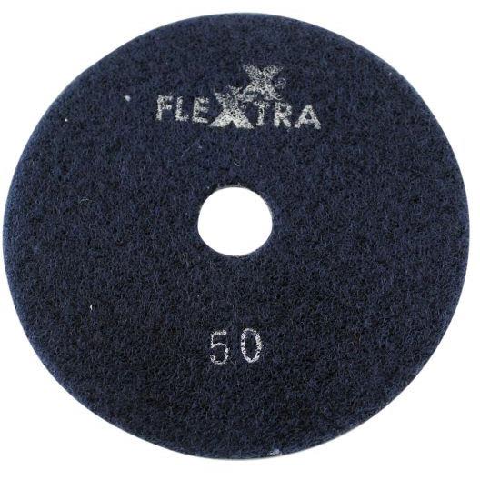 Flexxtra 100.169 Diamantslipeskive 125 x 4 mm våt/tørr Grit 50