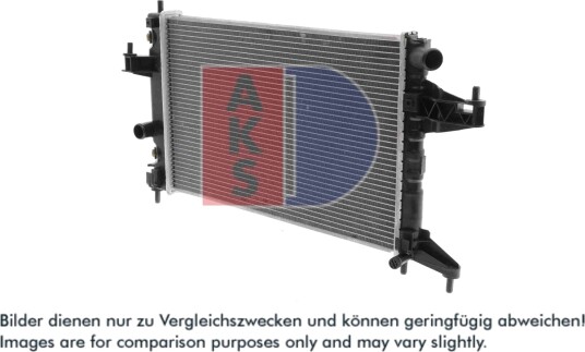 AKS DASIS 150014N Radiator motorkjøling