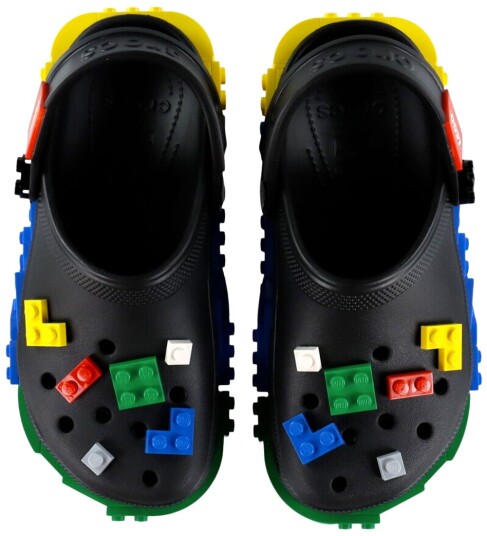 Crocs Sandaler   LEGO®   Masterbrand tresko   Multi   Crocs   39/40   Sandals Blå Grønn Gul Svart   39 40