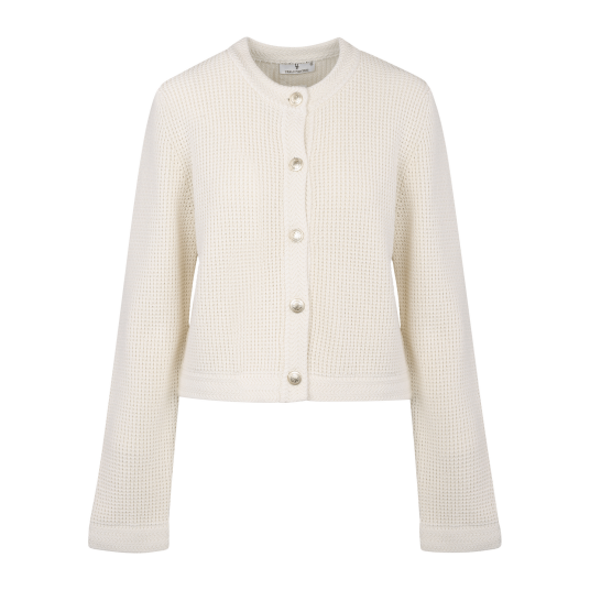 Valentine Cardigan Cream L Striped cotton jacket Valentine Cardigan Cream L Striped cotton jacket