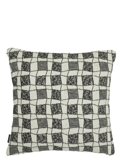 Jakobsdals Cushion Cover - Echelle Patterned Jakobsdals BLACK 45X45CM