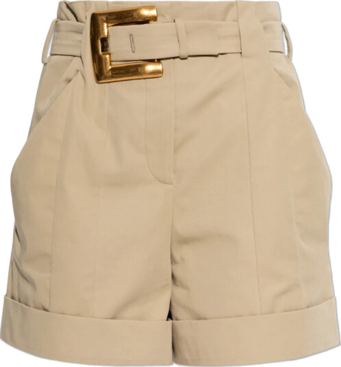 Balmain Dame Shorts Beige 2XS, Balmain Dame Shorts Beige 2XS,