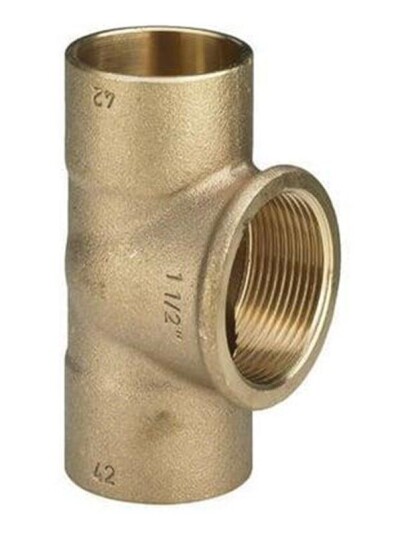 Viega t piece 12 x 1/2" x 12 mm gunmetal Viega t piece 12 x 1/2" x 12 mm gunmetal