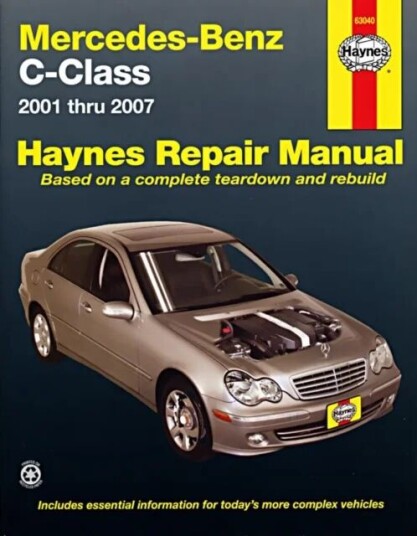 Mercedes-Benz C-Class (2001-2007) Haynes Repair Manual (Usa) Av Haynes Publishing