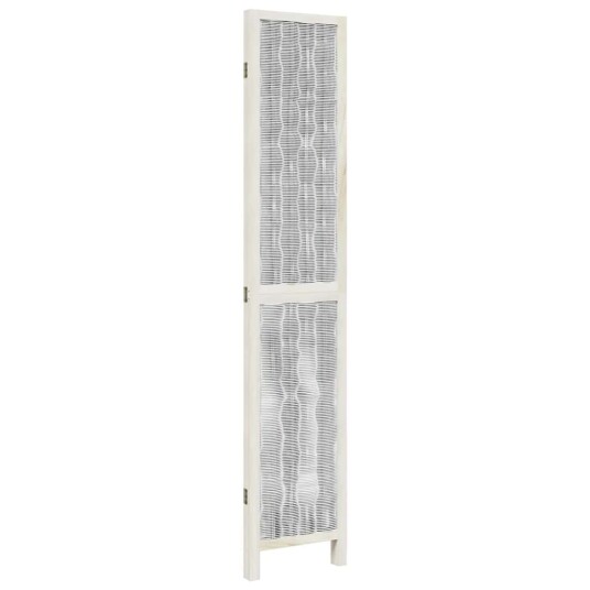  Romdeler 3 paneler hvit heltre keisertre 8721012073678