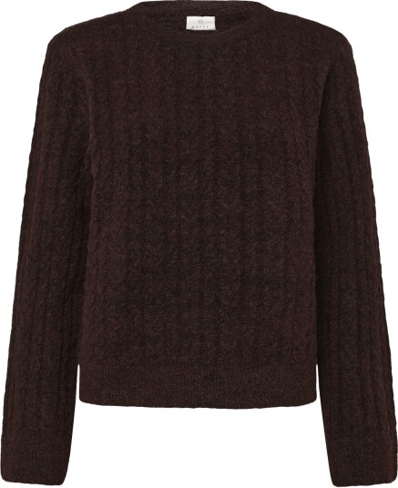Kaffe Kamelanie Pullover   COFFEE BEAN MELANGE   XL