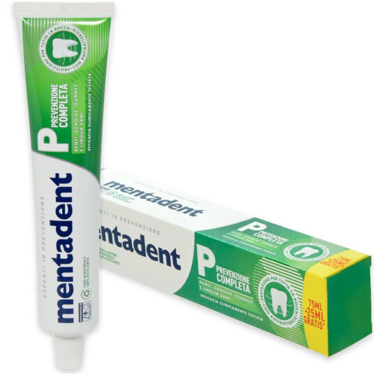 Mentadent Tannkrem P Complete Prevention 100 ml