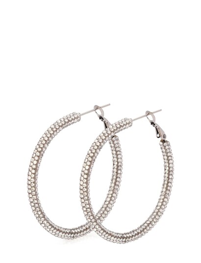 BUD TO ROSE Edition Hoop Silver |Silver |One Size
