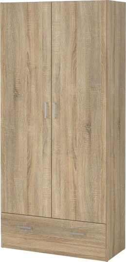 Space Garderobskap 79x170 cm - Natur Space Garderobskap 79x170 cm - Natur