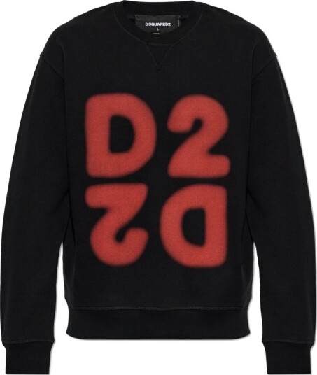 Dsquared2 Herre Gensere & Hettegensere Svart 2XL,