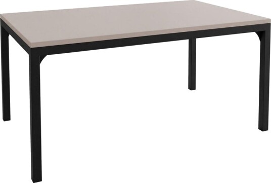 Nerima Sofabord 100 cm - Svart/Beige