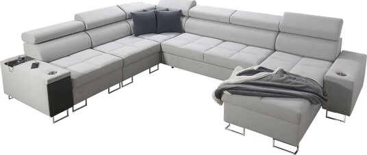 Morenia 4 seters Hjørnesovesofa Høyre   Hvit