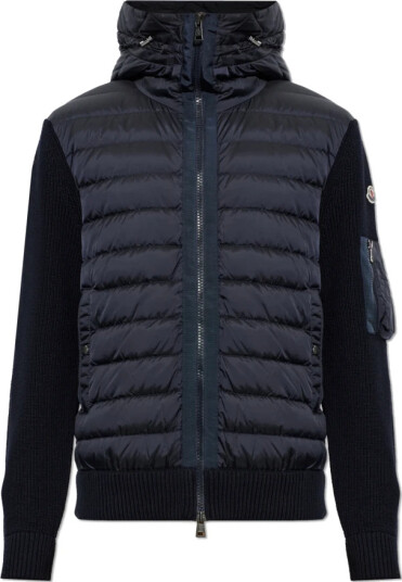 Moncler Herre Strikkevarer Blå XL,