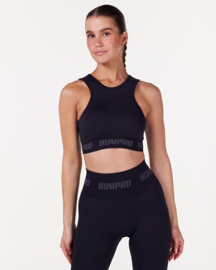 Bumpro Beam 22 Crop Tank Black - S